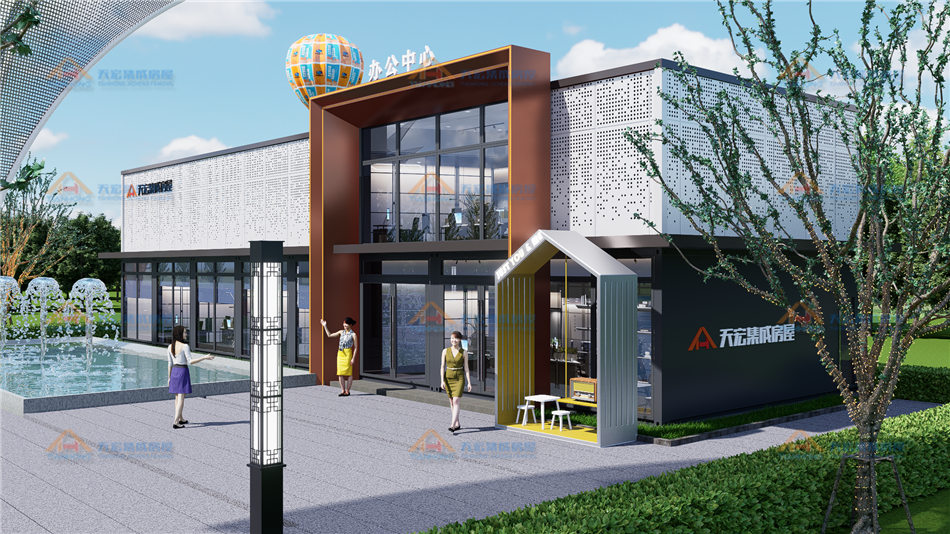 企業辦公集裝箱辦公室辦公用集裝箱房屋